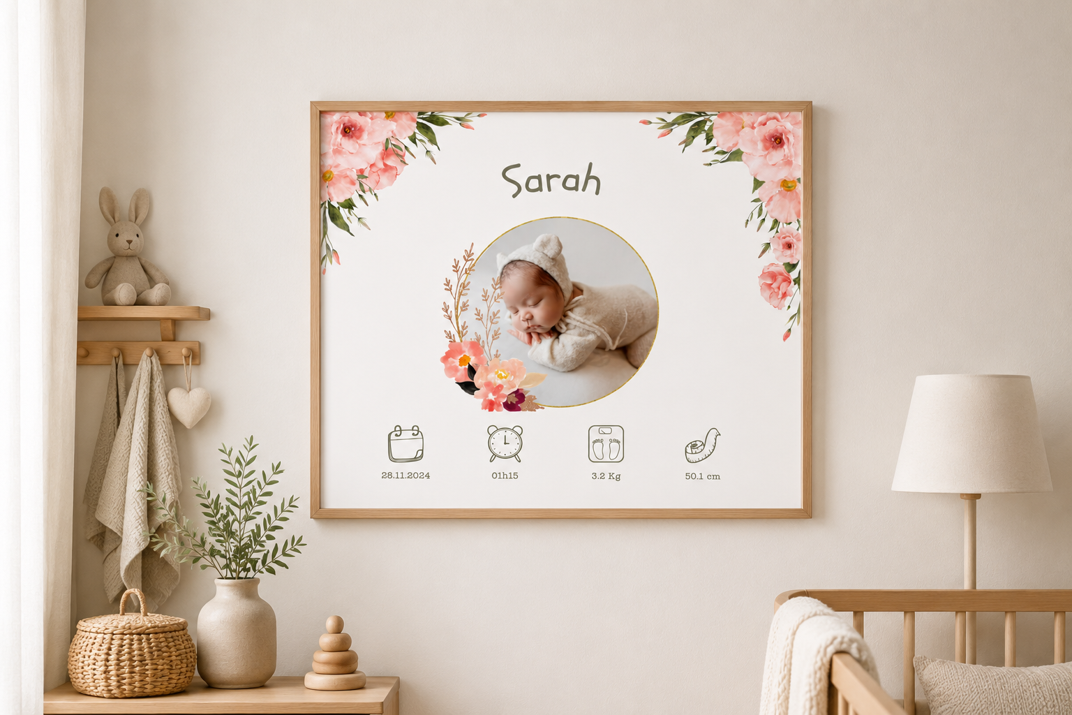 Poster de Naissance Personnalisé