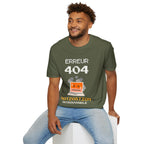 T-Shirt — "Erreur 404" Retro Pixel Error Graphic Tee