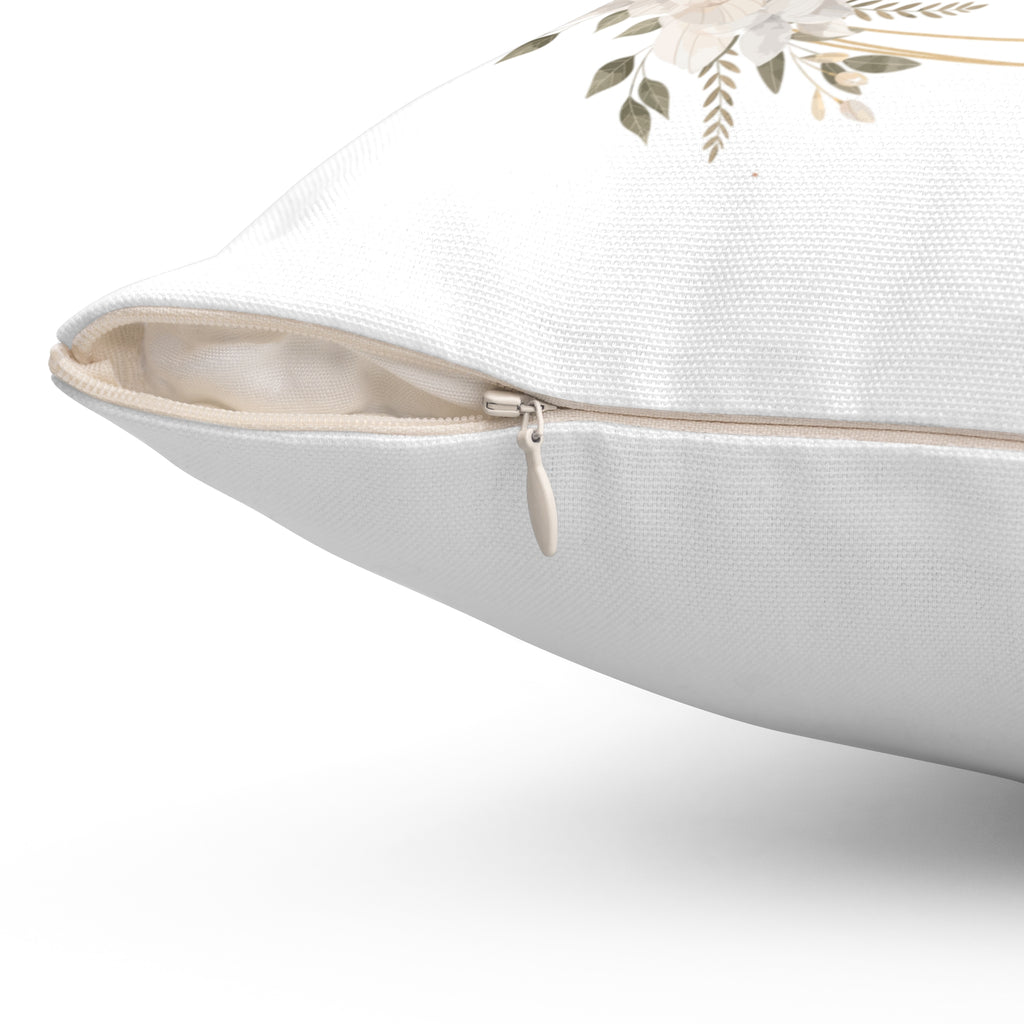 Coussin La Maison du Bonheur – Coussin décoratif floral