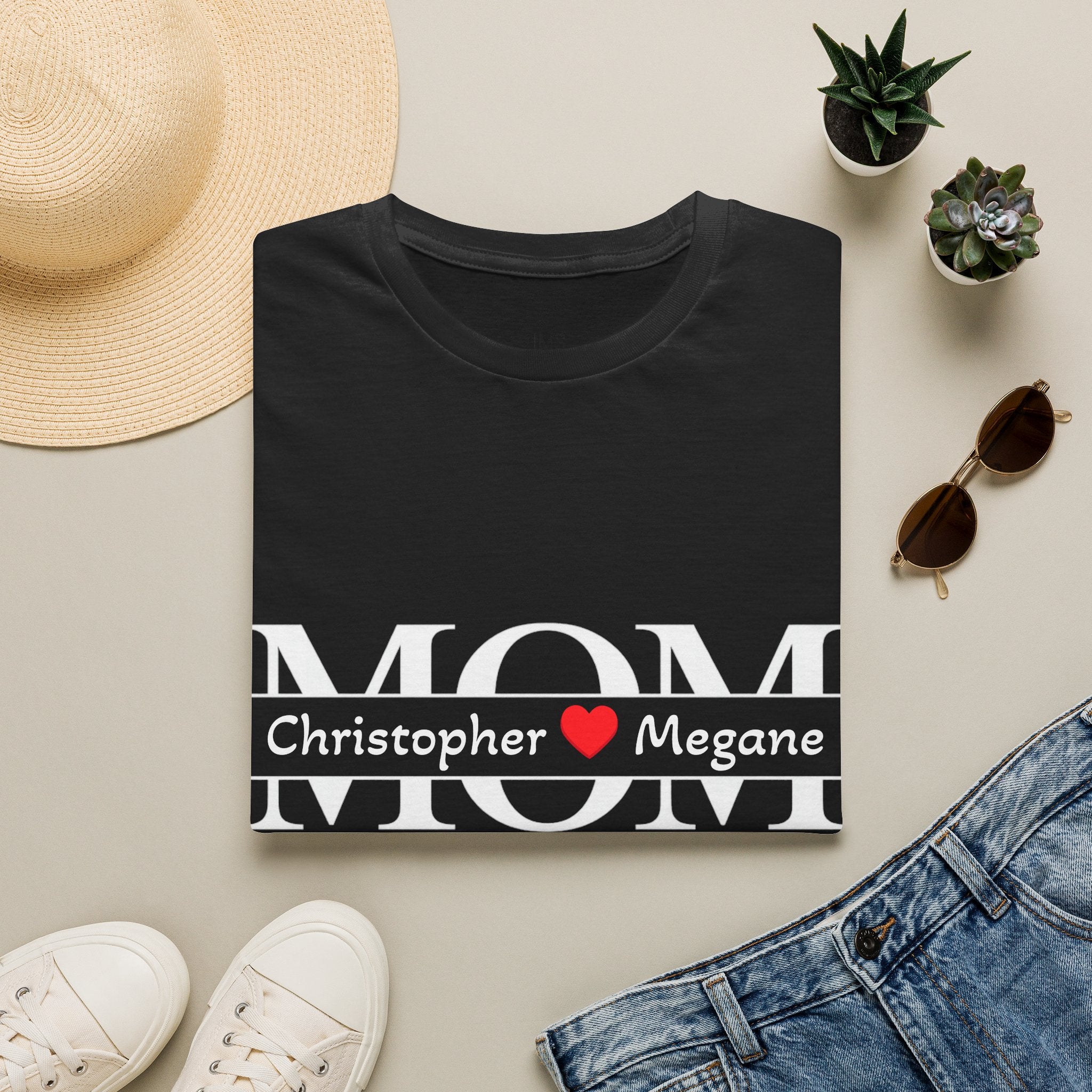 T-shirt Personnalisé Maman - MOM