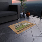 Outdoor Rug — 'La Belle Vie' Welcome Doormat (Bienvenue chez nous)