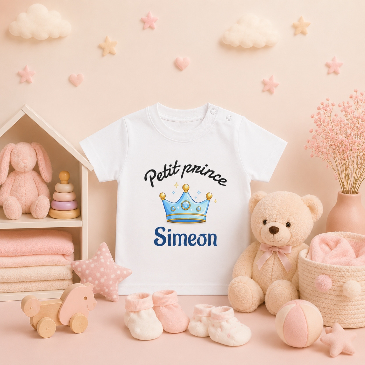 T-shirt Bébé Personnalisé – Petit Prince