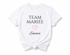 T-shirt femme - Team mariée