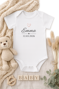 Body Bébé Personnalisé – En Coton Bio