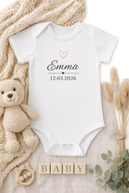 Body Bébé Personnalisé – En Coton Bio