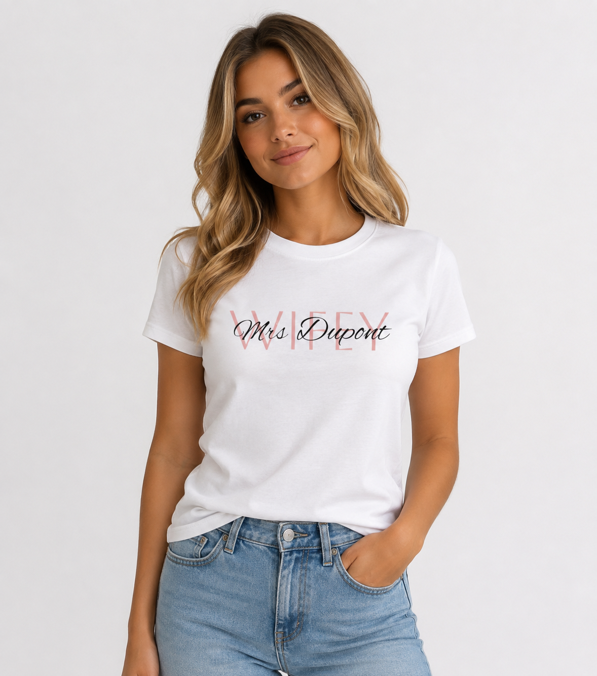 T-shirt femme ''Wifey''