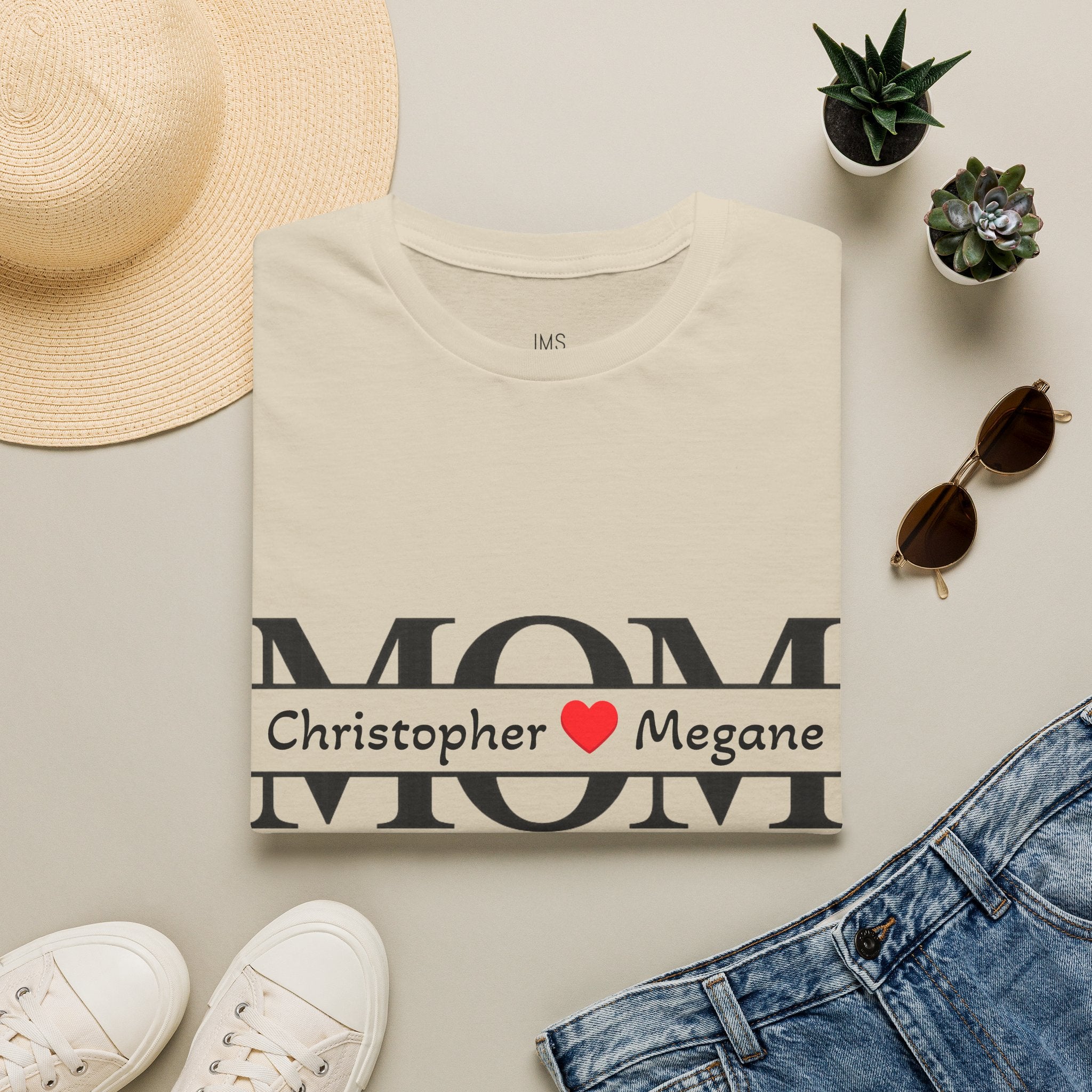 T-shirt Personnalisé Maman - MOM