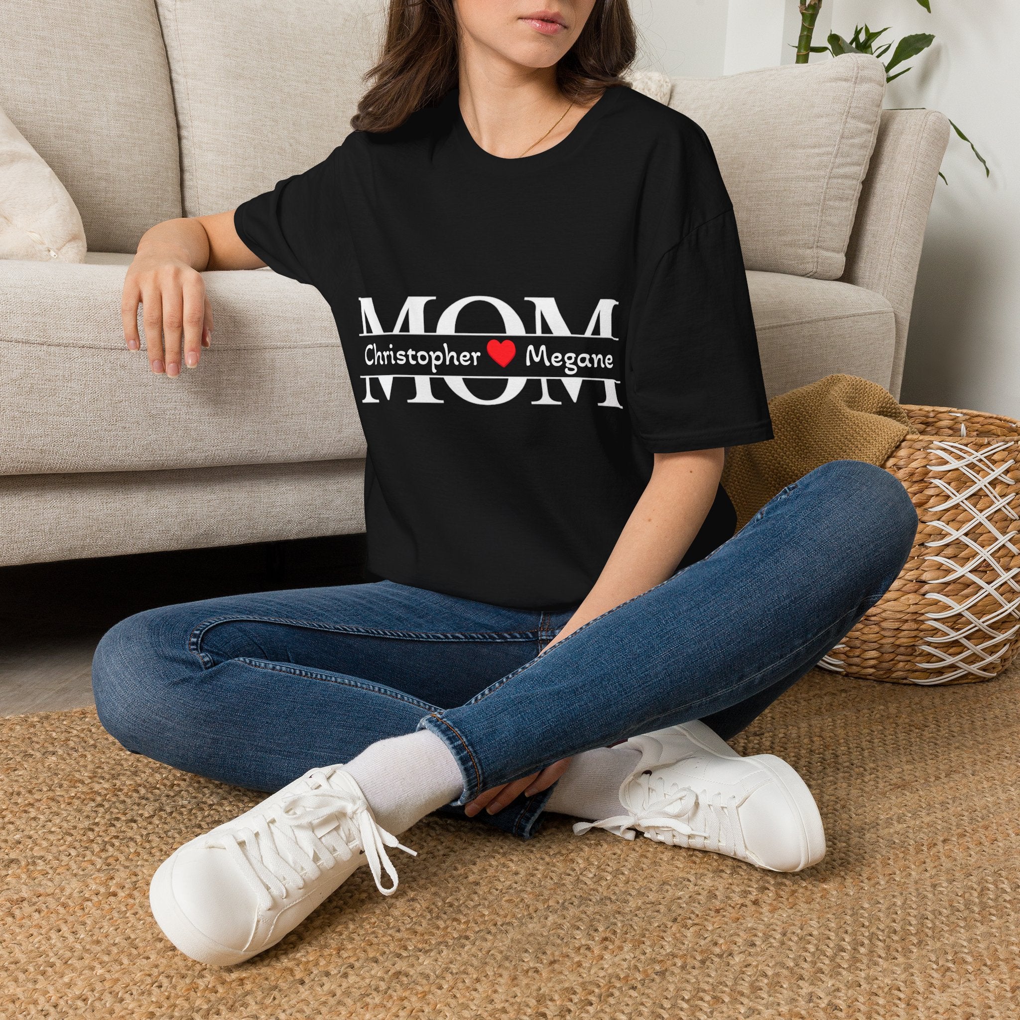 T-shirt Personnalisé Maman - MOM