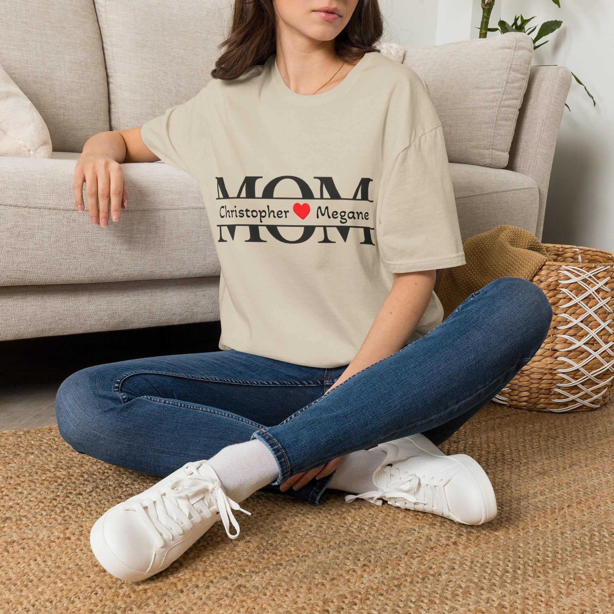 T-shirt Personnalisé Maman - MOM