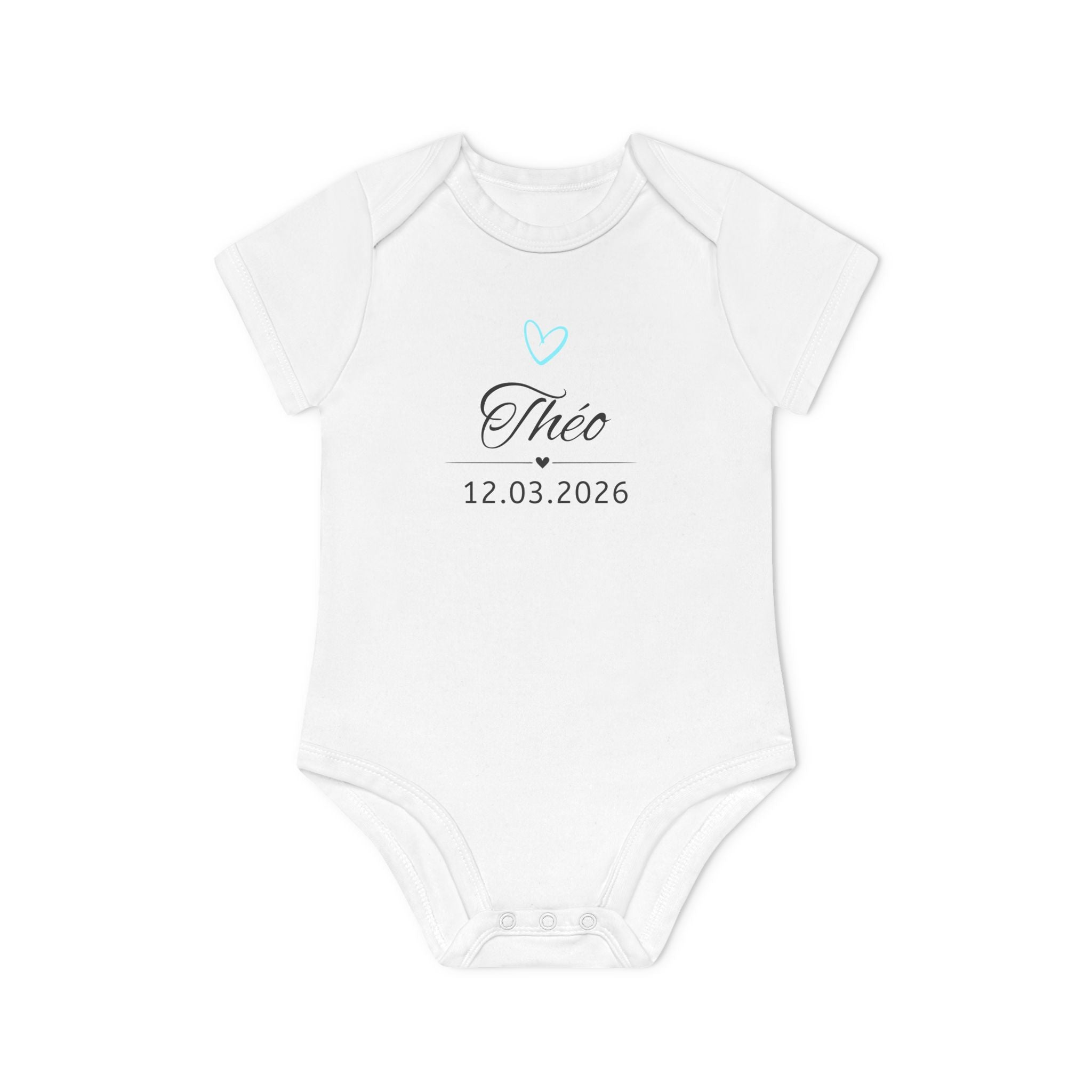 Body Bébé Personnalisé – En Coton Bio