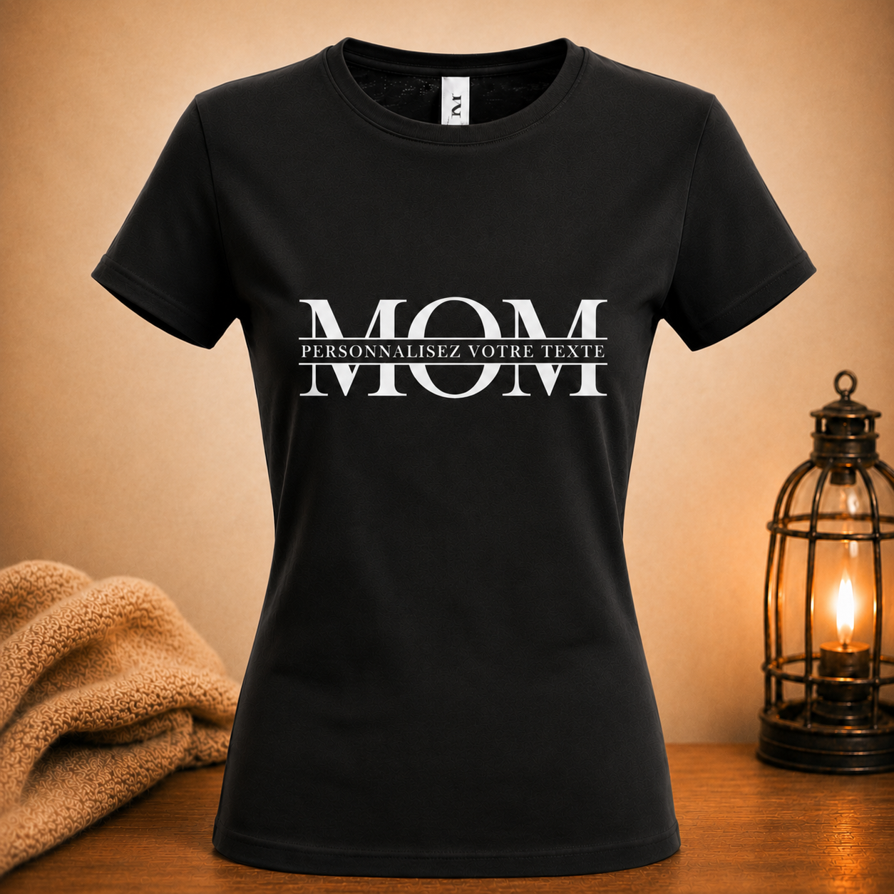 T-shirt Personnalisé Maman – MOM