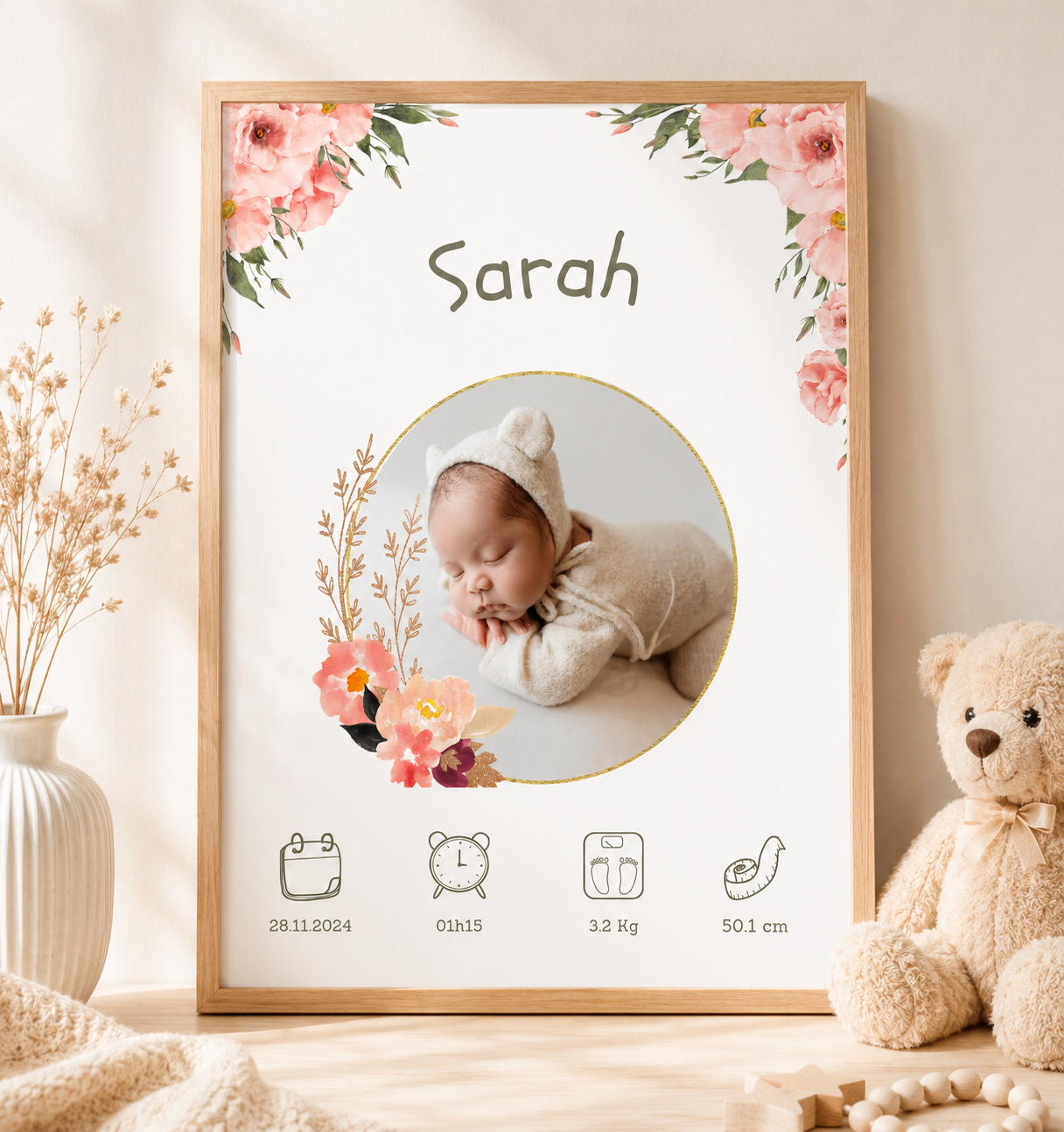 Poster de Naissance Personnalisé