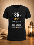 T-shirt Anniversaire Personnalisé