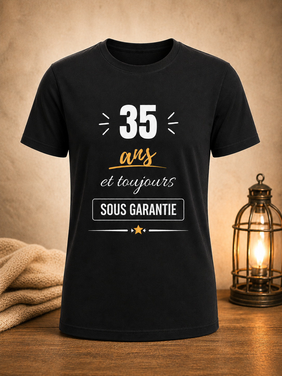 T-shirt Anniversaire Personnalisé