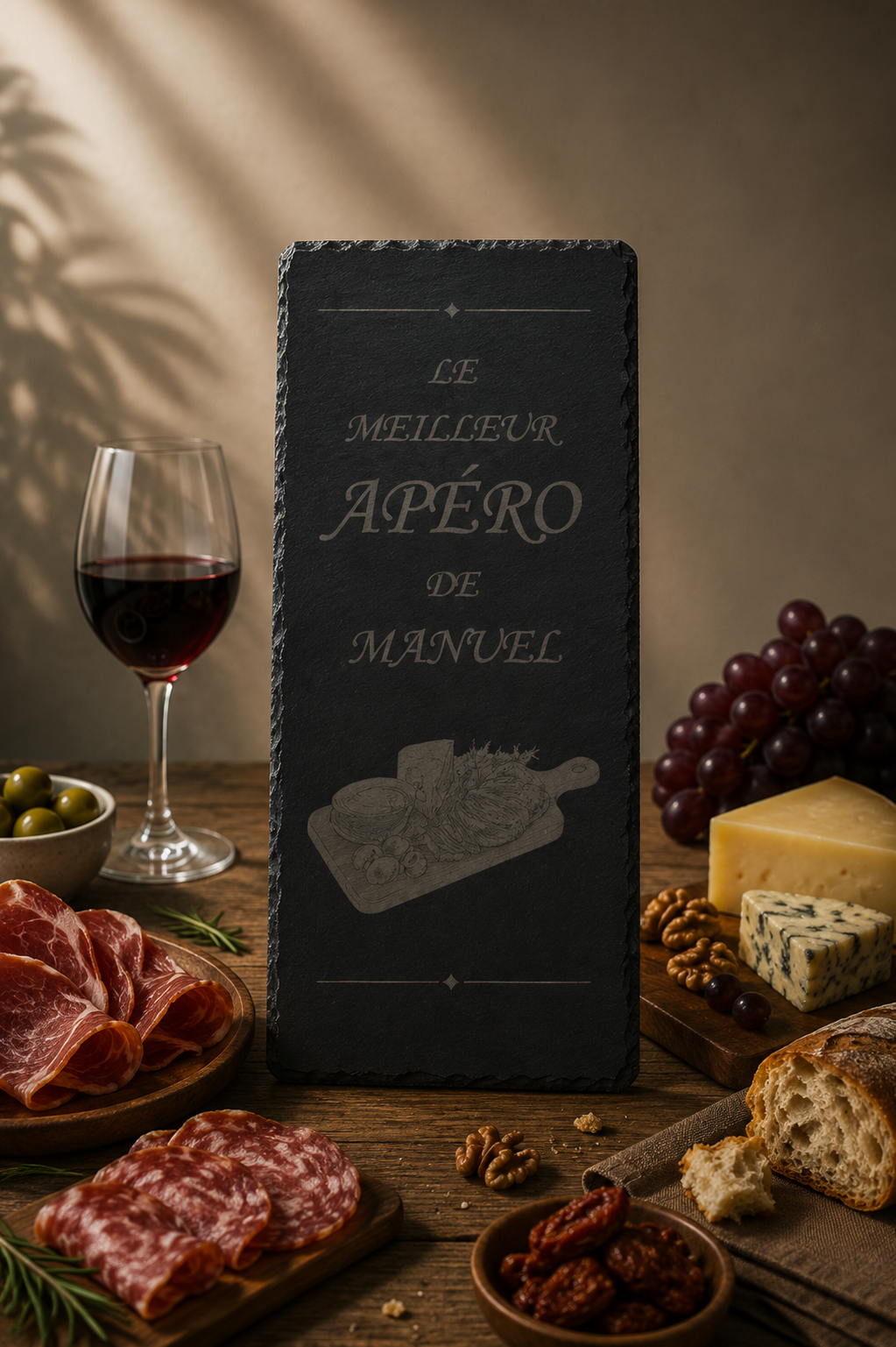 Planche Apéro Personnalisée Gravée